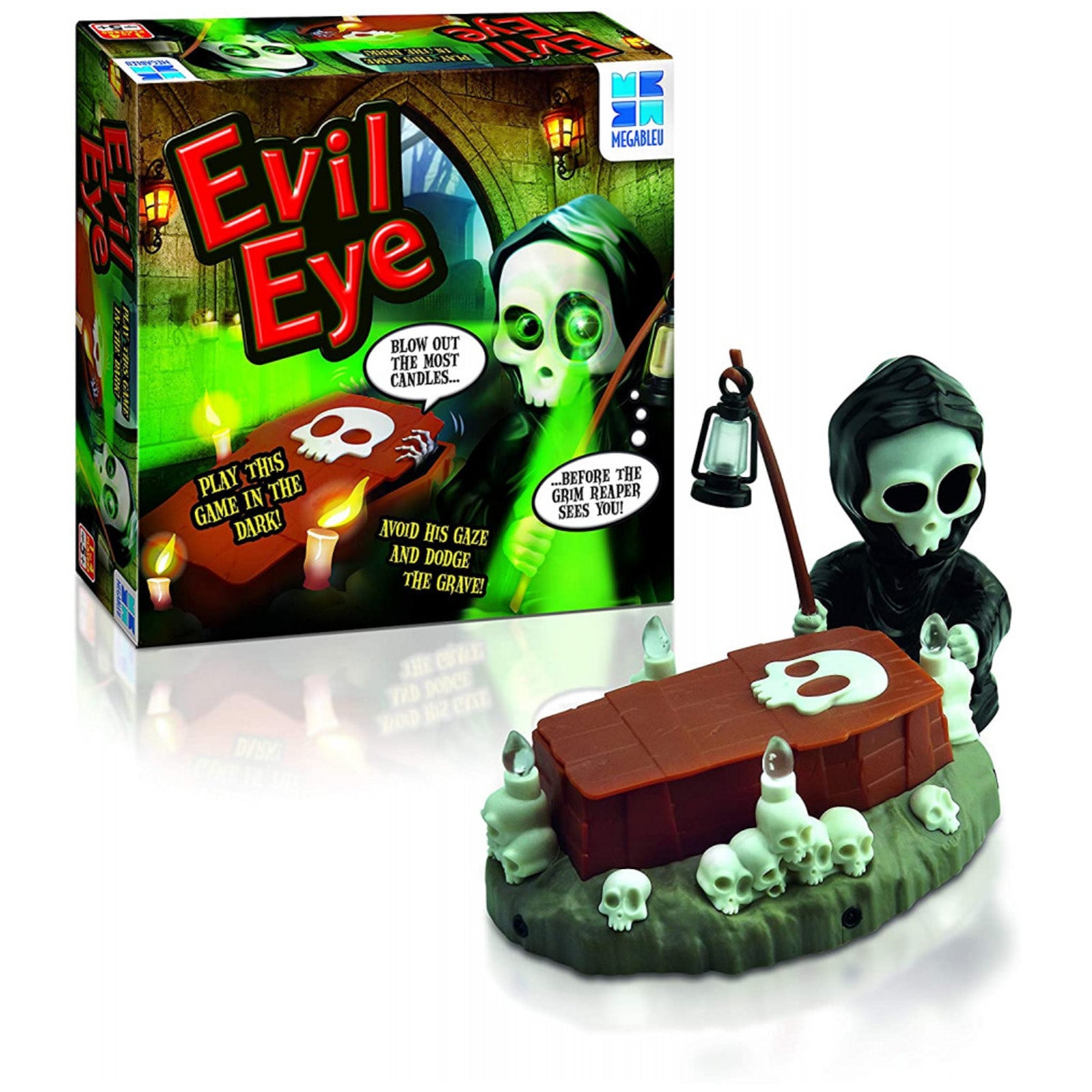 Evil Eye The Board Game Family Electronic Megableu Kid's Scary Board Game