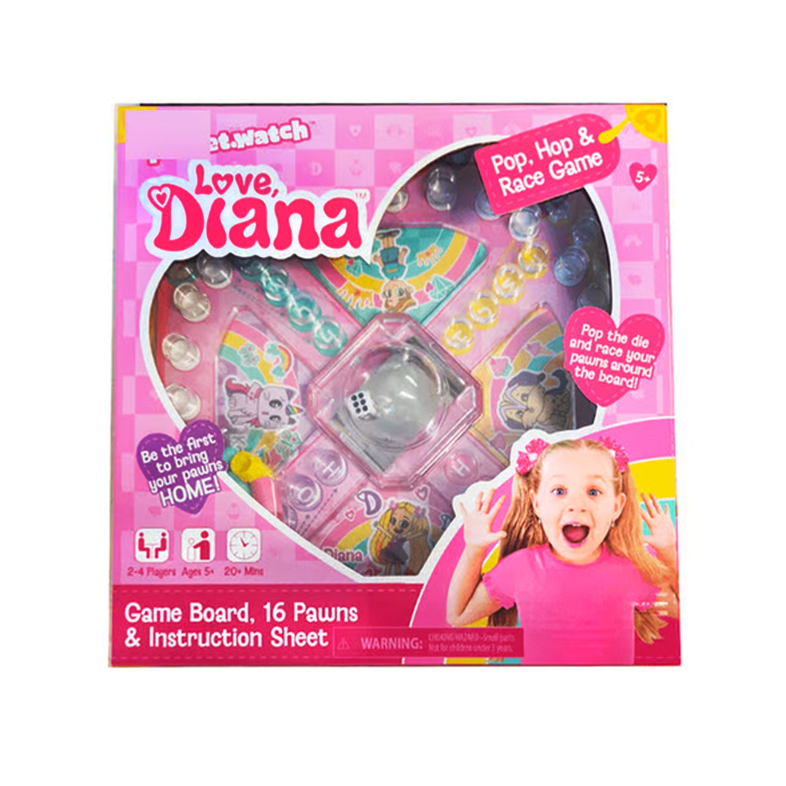 Love Diana Pop-up Board Game – Yorkshire Trading Company