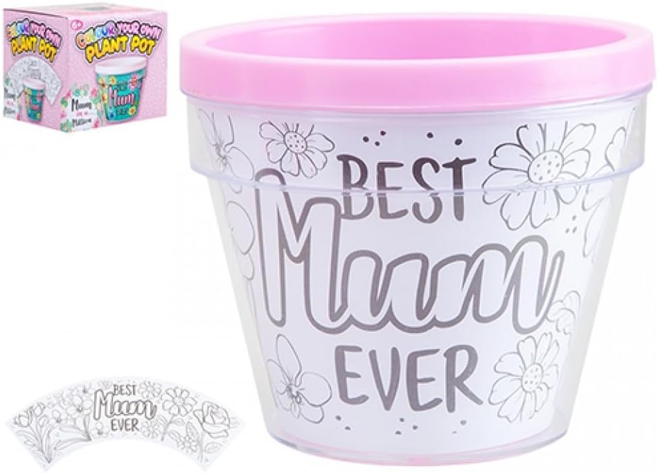 Mothers Day Colour Your Own Plant Pot