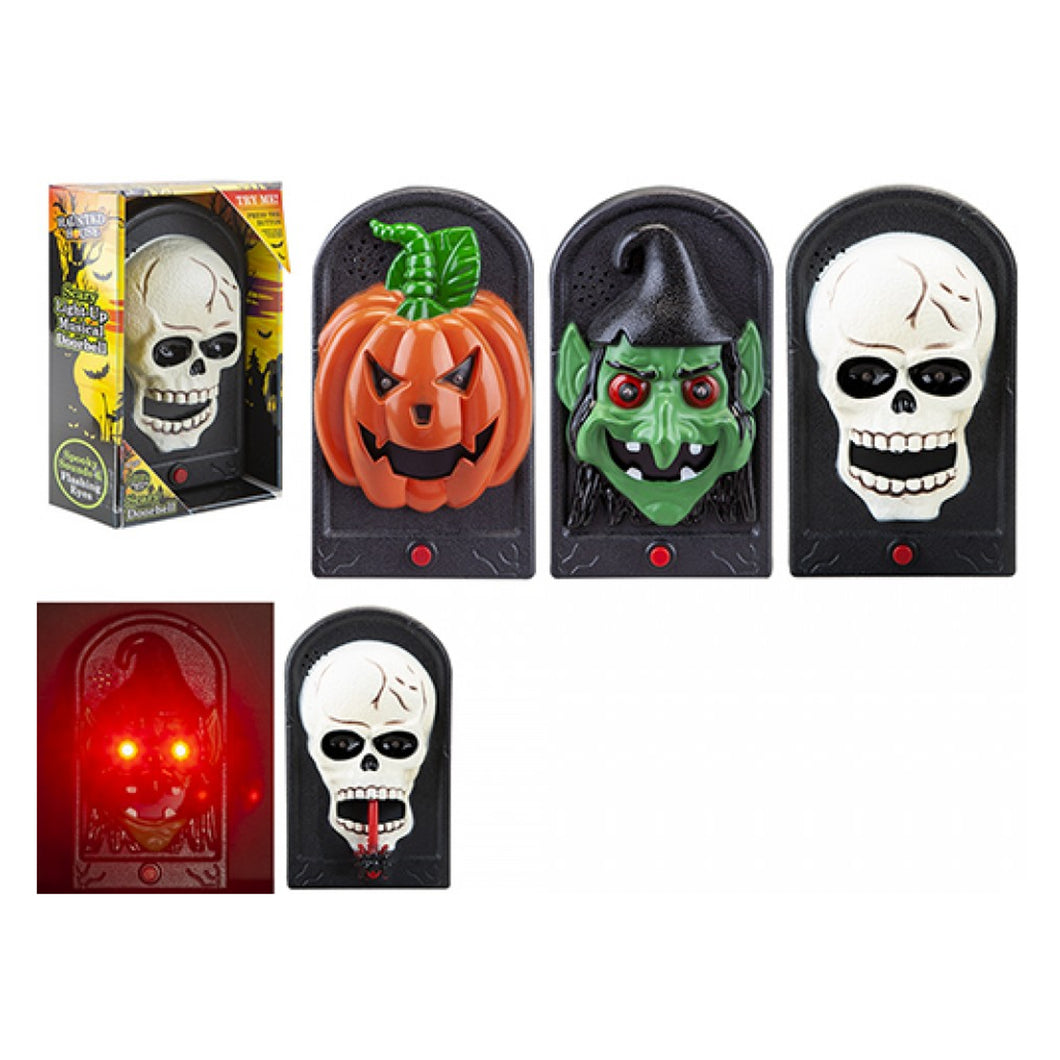 Haunted House Hallwoeen Spooky Doorbell Assorted