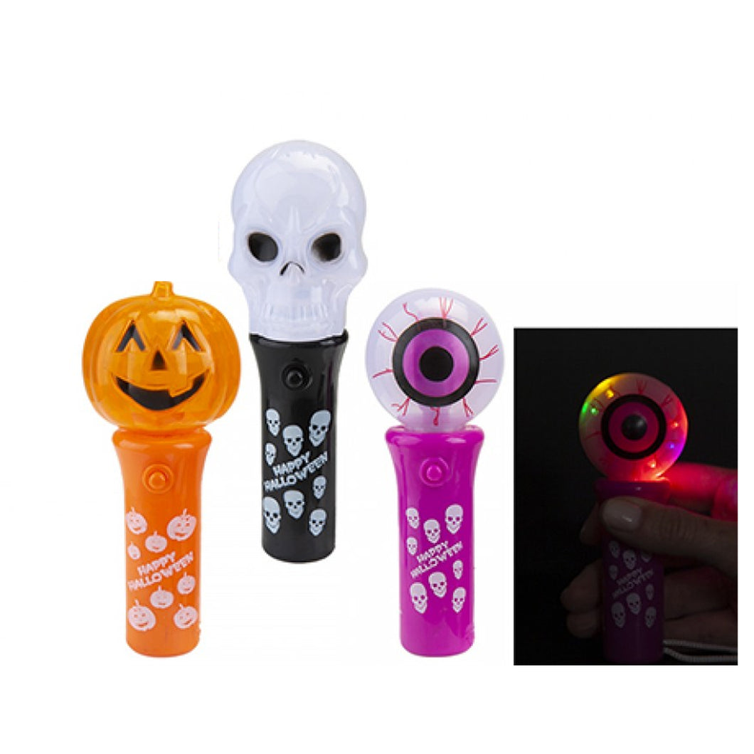 Haunted House Halloween Light Up Wand Assorted