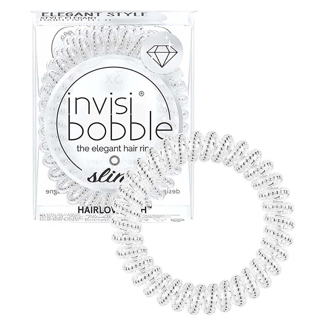 Invisibobble Slim Chrome Hair Scrunchie 3 Pack