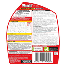 Load image into Gallery viewer, Weedol Ready To Use Rapid Weedkiller 1L
