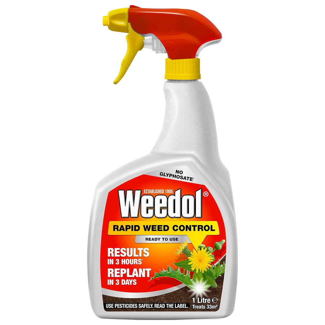 Weedol Ready To Use Rapid Weedkiller 1L