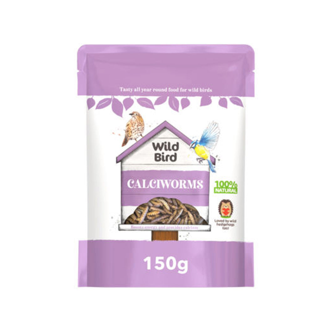 Wild Bird Food - Calicworms 150G BBD 06/25