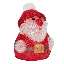 Load image into Gallery viewer, Three Kings Inlit Ice Santa Christmas Decoration 15cm
