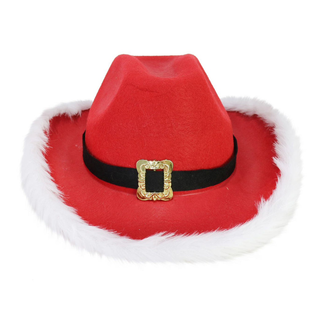 Christmas Cowboy Hat