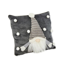 Load image into Gallery viewer, Three Kings Grey Gonk Christmas Cushion 33cm
