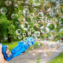 Load image into Gallery viewer, Mini Gatling Electric Bubble Gun Assorted
