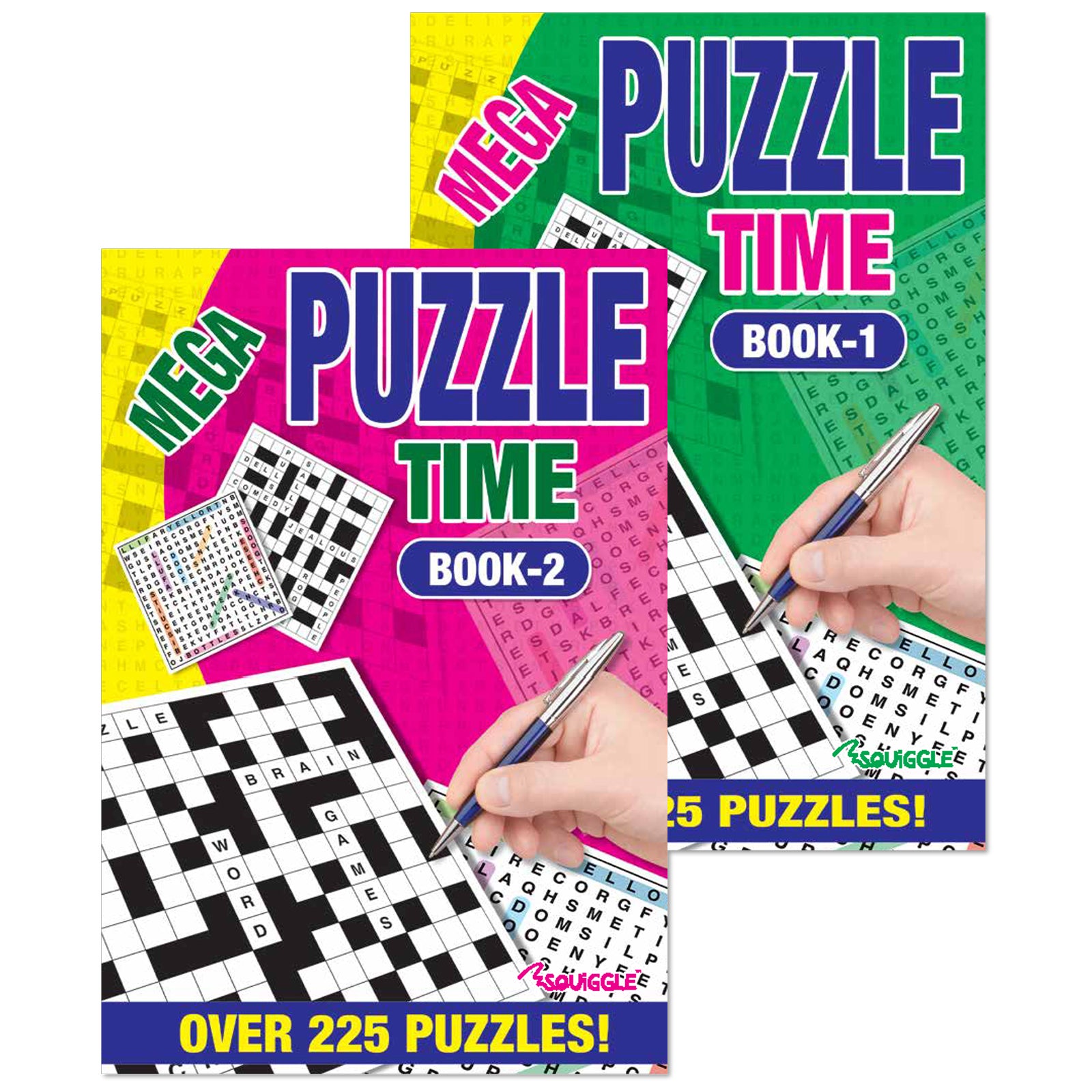 Mega Puzzle Time Book A5 Yorkshire Trading Company