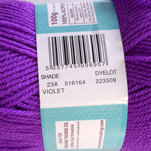 Load image into Gallery viewer, Ribston Double Knit Wool 100g Violet 23A
