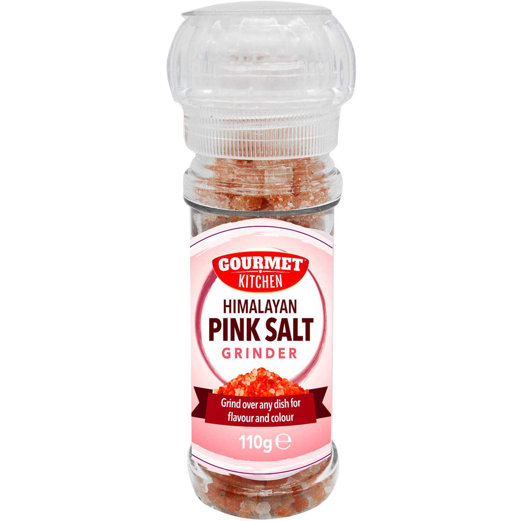 Gourmet Kitchen Himalayan Pink Salt Grinder