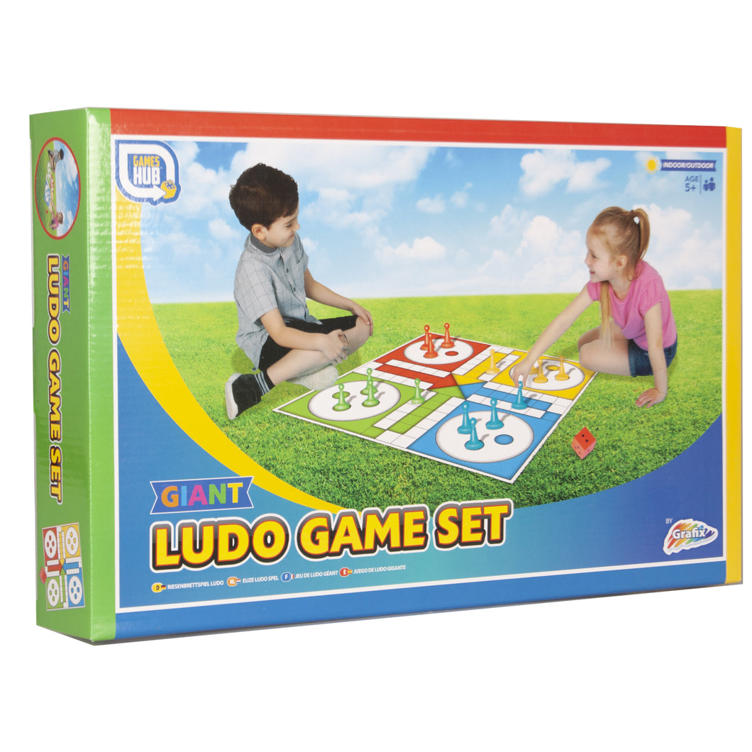 Game Hub Giant Ludo Game Set