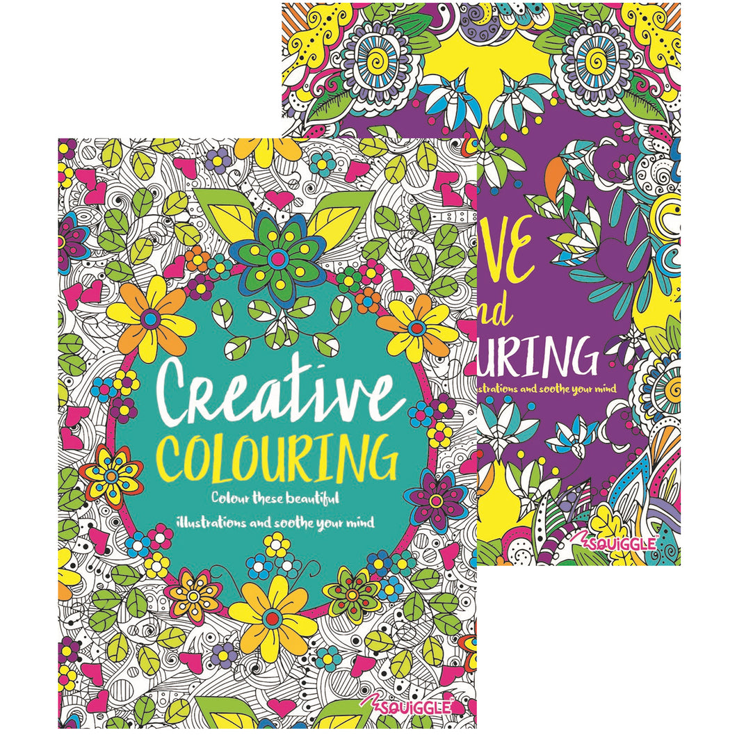 Creative Colouring Adult Colouring Book