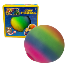 Load image into Gallery viewer, Giant Rainbow Stress Ball
