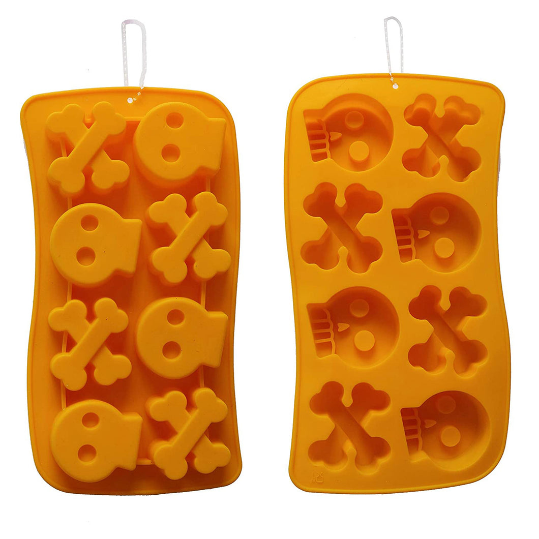 Halloween Bones And Skulls Ice Cube Tray