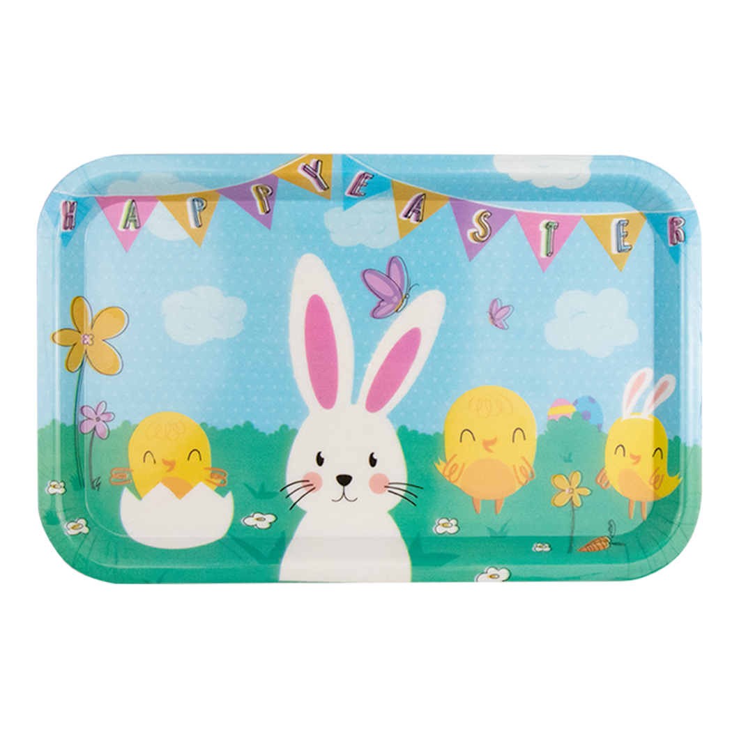 Easter Themed Plastic Serving Tray