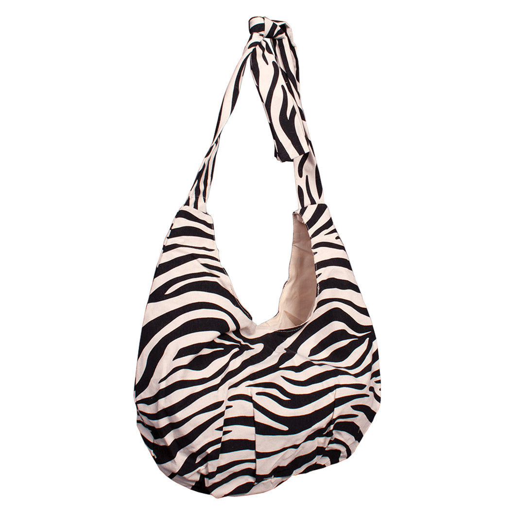 Luna Cove Zebra Print Tie Strap Bag – Yorkshire Trading Company