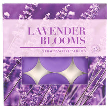 Load image into Gallery viewer, Wax Lyrical Lavender Blooms Scented Tealights 9 Pack
