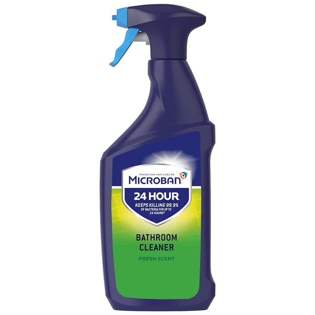 Microban 24 Hour Bathroom Cleaner 750ml - Fresh Scent