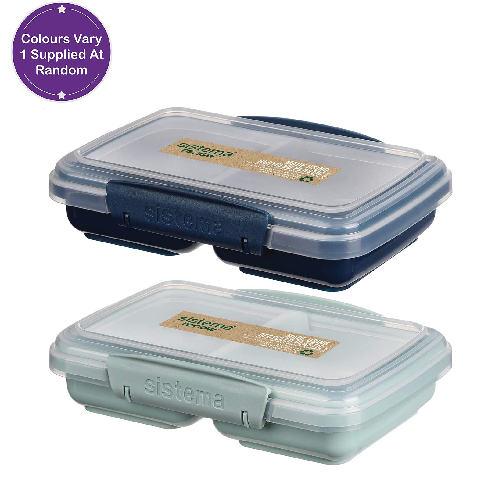 Sistema Assorted Split Food Storage Box – Yorkshire Trading Company