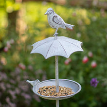 Load image into Gallery viewer, Creekwood Decorative Umbrella Bird Feeder
