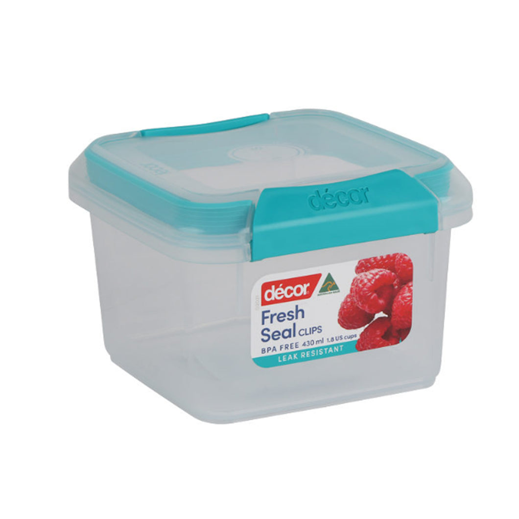 Décor Freshseal Clip Food Storage Box 430ml