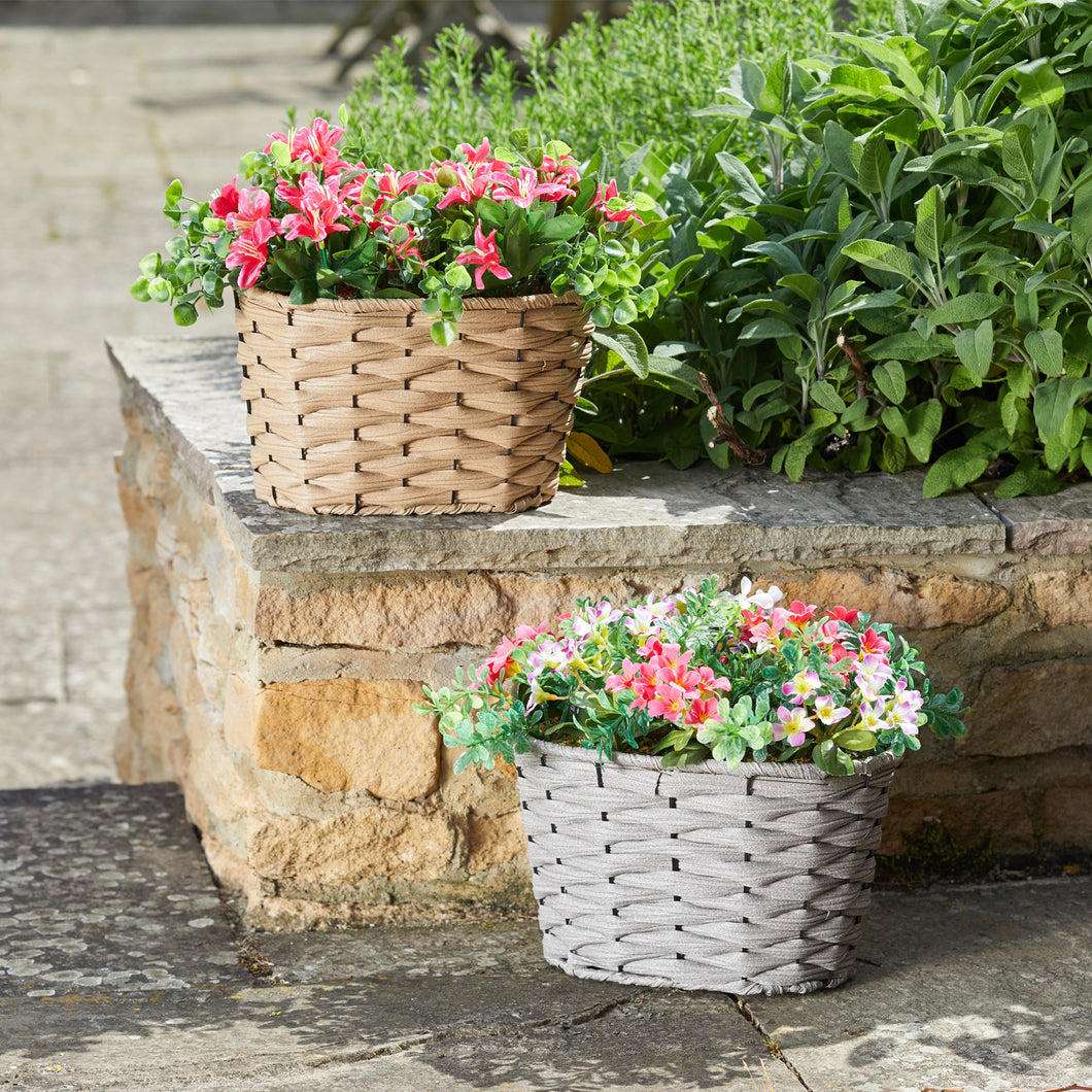 Smart Garden Faux Petal Panniers Assorted