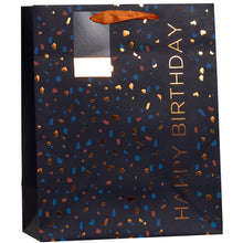 Load image into Gallery viewer, Partisan Blue Confetti Gift Bag M/L &amp; Bottle
