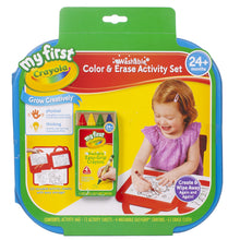 Load image into Gallery viewer, Crayola My First Colour &amp; Erase Activity Set
