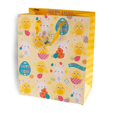 Load image into Gallery viewer, Partisan Happy Easter Chick &amp; Bunny Gift Bag M/L/XL
