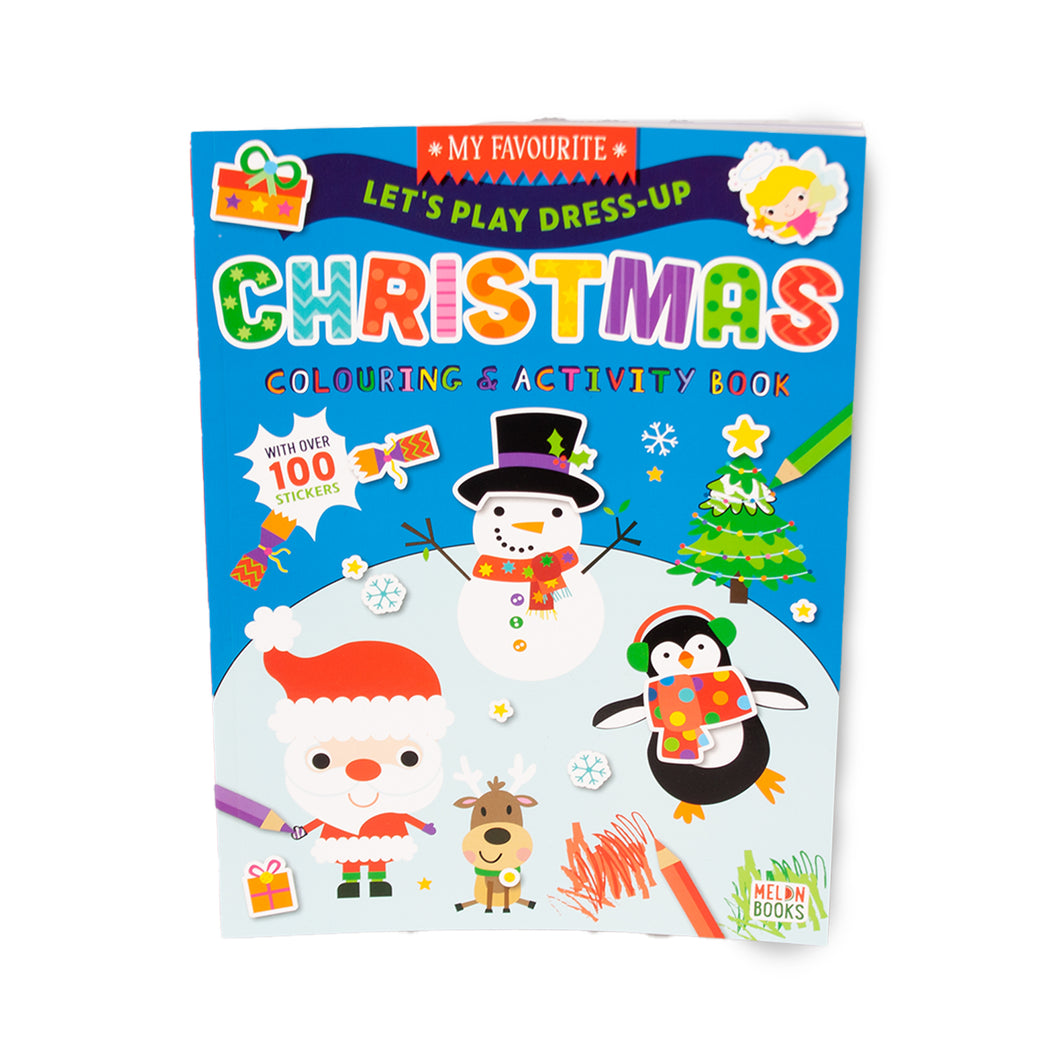 Christmas Dress Up Colouring & Activity Book