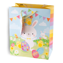 Load image into Gallery viewer, Partisan Colourful Easter Bunny Gift Bag M/L/XL
