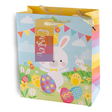 Load image into Gallery viewer, Partisan Colourful Easter Bunny Gift Bag M/L/XL
