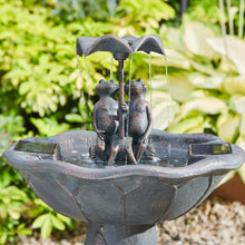 Load image into Gallery viewer, Smart Solar Frog Frolics! Water Fountain 
