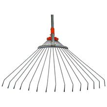 Load image into Gallery viewer, Green Jem Adjustable Lawn Rake
