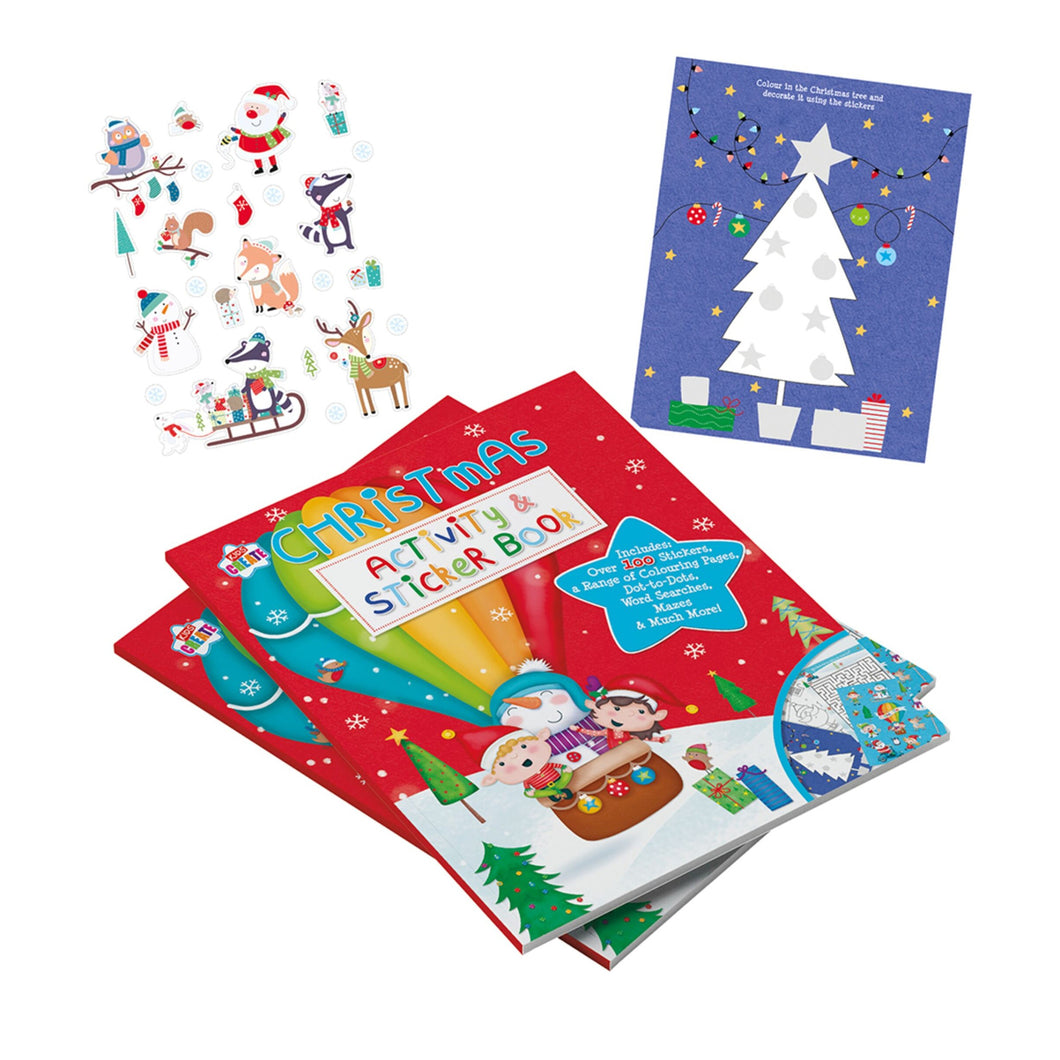 Kids Create Christmas Activity & Sticker Book