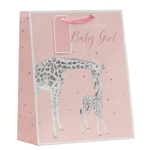 Load image into Gallery viewer, Partisan Baby Boy/Girl Giraffe Gift Bag
