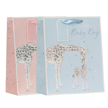 Load image into Gallery viewer, Partisan Baby Boy/Girl Giraffe Gift Bag
