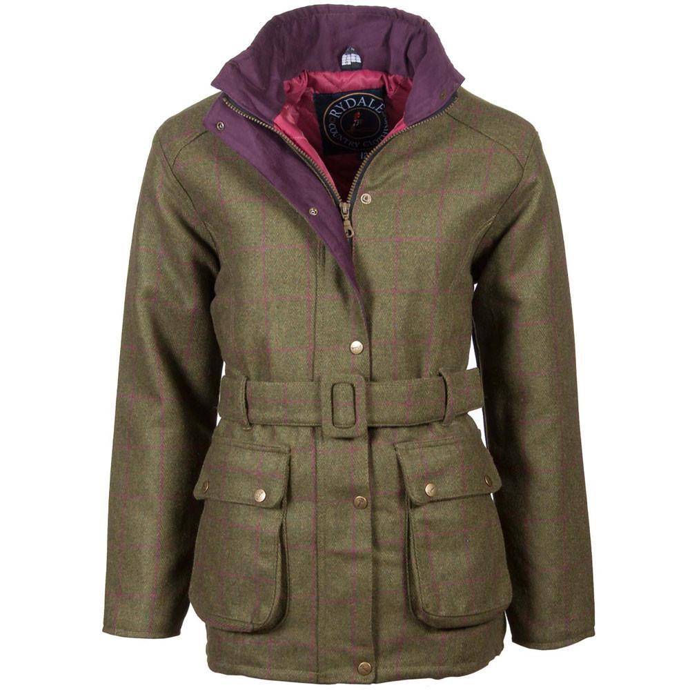 Rydale Ladies Short Tweed Belted Jacket