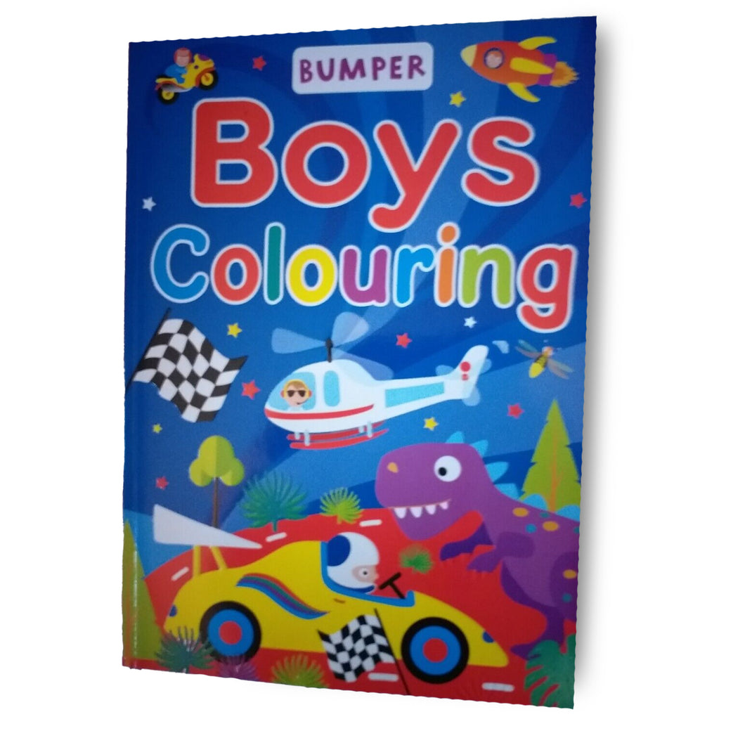 Bumper Boys Colouring Book