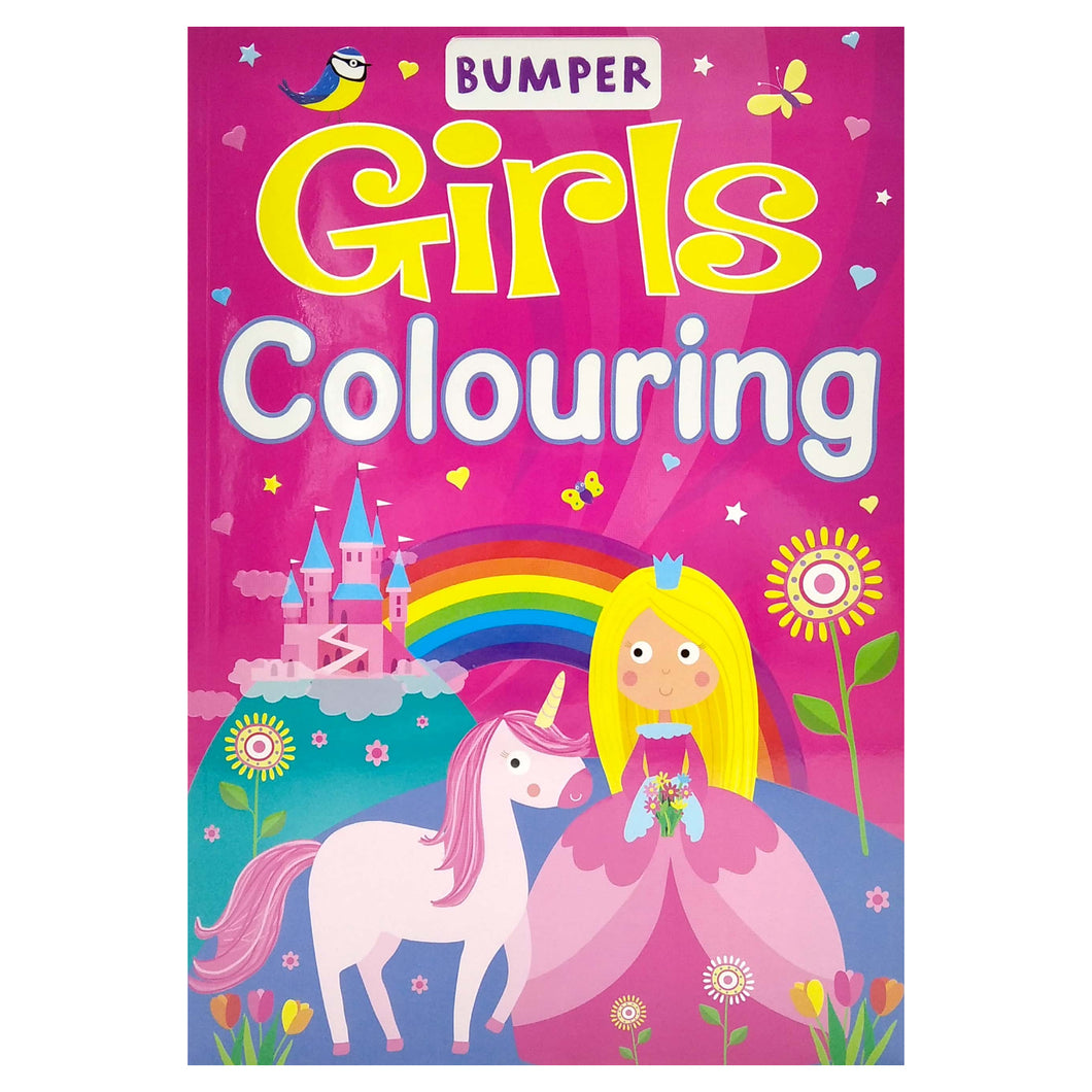 Bumper Girls Colouring Book