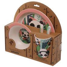 Load image into Gallery viewer, Pandarama Reusable Bamboo Composite Kids Set
