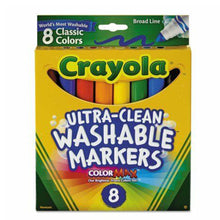 Load image into Gallery viewer, Crayola Washable Markers 8PK

